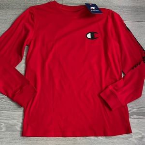 NWT Boys Champion Long Sleeve Size Large